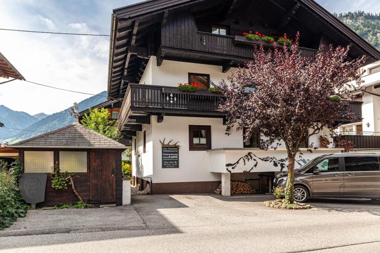 Ferienwohnung Galerie Kaiser Mayrhofen Esterno foto